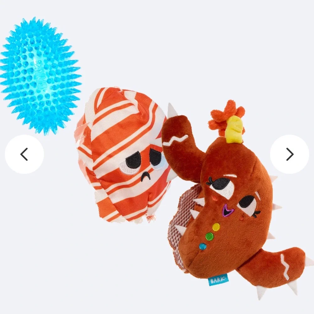 Bark box super chewer M-L Dog Toy Consuela the cookie cactus rip & reveal NEW